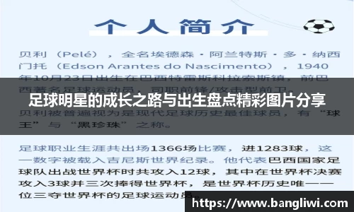 足球明星的成长之路与出生盘点精彩图片分享